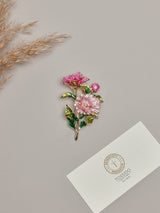 Pink Gerbera Brooch - TOSSIDO