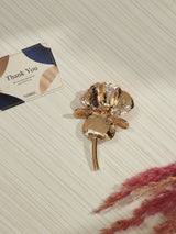 Pink Hibiscus Brooch - TOSSIDO