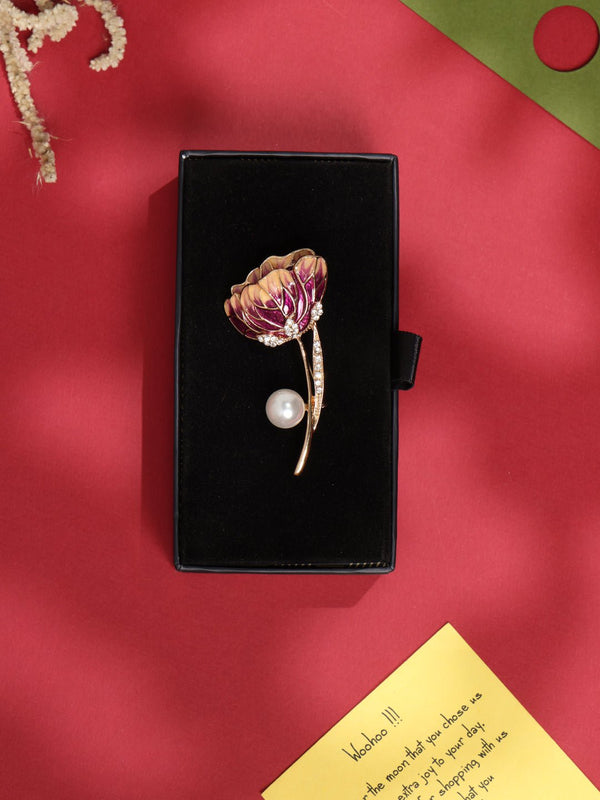 Pink Lotus Brooch - TOSSIDO