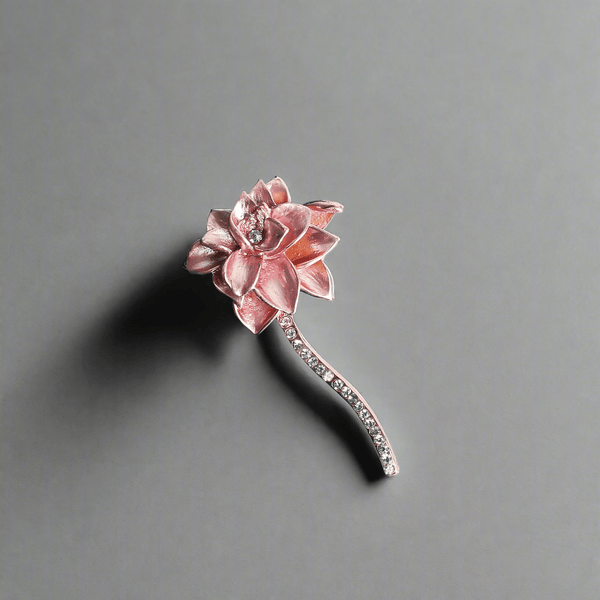 Pink Lotus Brooch - TOSSIDO