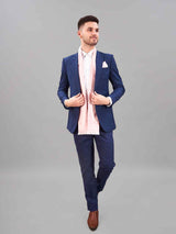 Pink Paisley Reversible Stole & Pocket Square Set - TOSSIDO