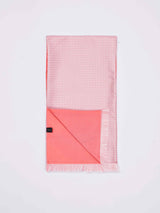 Pink Paisley Reversible Stole & Pocket Square Set - TOSSIDO