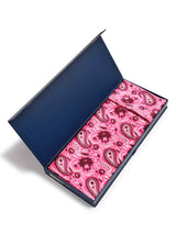 Pink Paisley Stole & Pocket Square Set - TOSSIDO