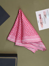 Pink Shells Silk Pocket Square - TOSSIDO