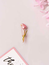 Pink Tulip Brooch - TOSSIDO