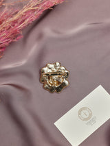 Pink & White Flower Brooch - TOSSIDO