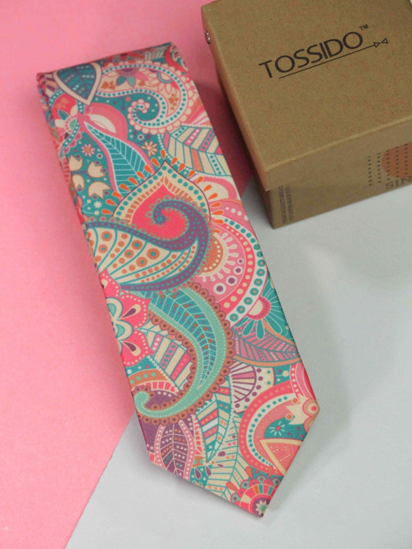 Pink Wink Necktie - TOSSIDO