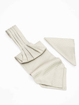 Pista Patterns - Woven Ascot & Pocket Square - TOSSIDO