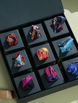 Pocket Square Edit – 9 Piece Gift Set - TOSSIDO