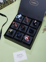 Premium Gentleman’s Assorted Pocket Squares – 9 Piece Gift Set