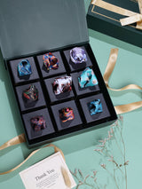 Premium Gentleman’s Pocket Squares – 9 Piece Gift Set - TOSSIDO