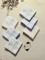 Pure White Essentials Cotton Handkerchief Set - TOSSIDO