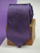Purple Abstract Silk Necktie - TOSSIDO