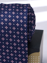Purple Geometric Slim Necktie - TOSSIDO