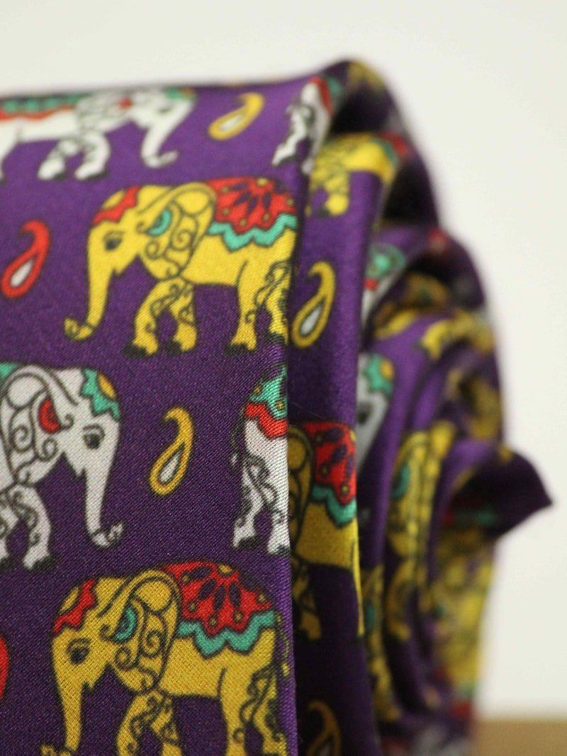 Purple Jumbo Necktie - TOSSIDO