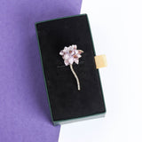 Purple Lotus Brooch - TOSSIDO