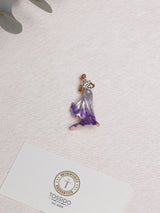 Purple Ombre Gown Lady Brooch - TOSSIDO