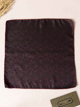 Purple Paisley Jacquard Pocket Square - TOSSIDO