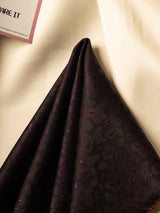 Purple Paisley Jacquard Pocket Square - TOSSIDO