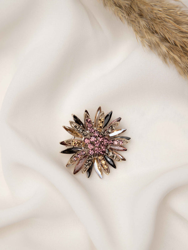 Radiant Blossom Brooch - TOSSIDO
