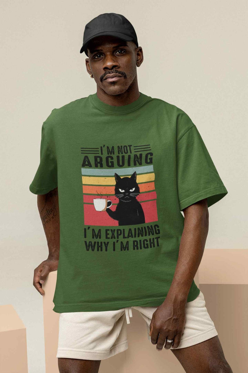 Reasoning My Right Oversized Tee - TOSSIDO
