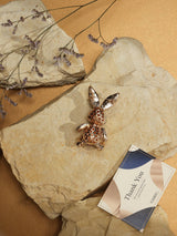 Red Bunny Brooch - TOSSIDO