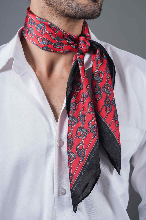 Red Novelty Neckerchief - TOSSIDO