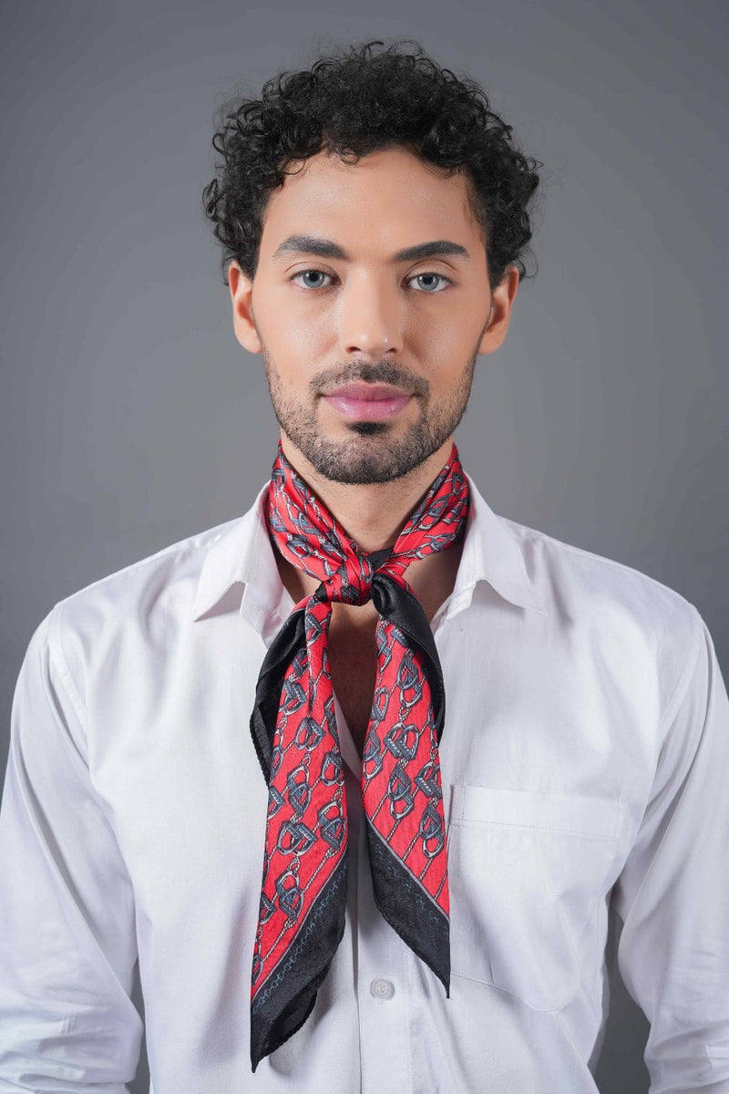 Red Novelty Neckerchief - TOSSIDO