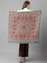 Red Paisley Scarf & Scarf Bag Set - TOSSIDO