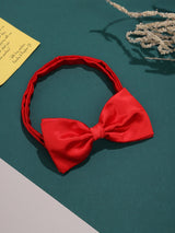 Red Satin Poly Bow Tie - TOSSIDO