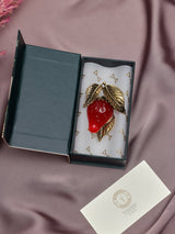 Red Strawberry Brooch - TOSSIDO