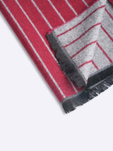 Red Stripe Muffler - TOSSIDO