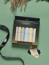 Refined Pastel Collection Cotton Handkerchief Set - TOSSIDO