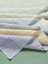 Refined Pastel Collection Cotton Handkerchief Set - TOSSIDO