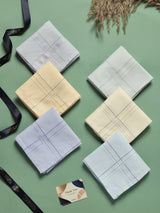 Refined Pastel Collection Cotton Handkerchief Set - TOSSIDO