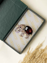 Regal Elephant Brooch - TOSSIDO