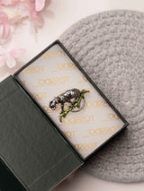 Regal Leopard Brooch - TOSSIDO