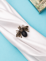Crystal Bee Brooch