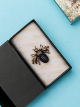Crystal Bee Brooch