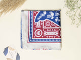 Rodeo Paisley Printed Satin Neckerchief - TOSSIDO