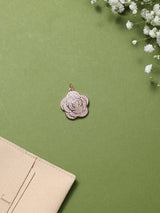 Rose Gold Camellia Pendant - TOSSIDO