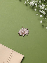 Rose Gold Daisy Pendant - TOSSIDO