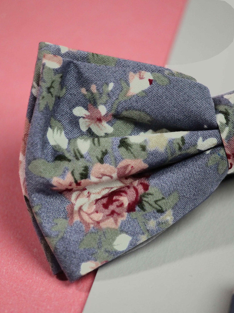 Rosella Bowtie & Pocket Square Set - TOSSIDO