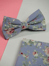 Rosella Bowtie & Pocket Square Set - TOSSIDO
