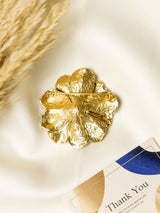 Royal Bloom Purple Flower Brooch - TOSSIDO
