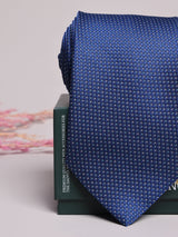 Royal Blue Textured Necktie