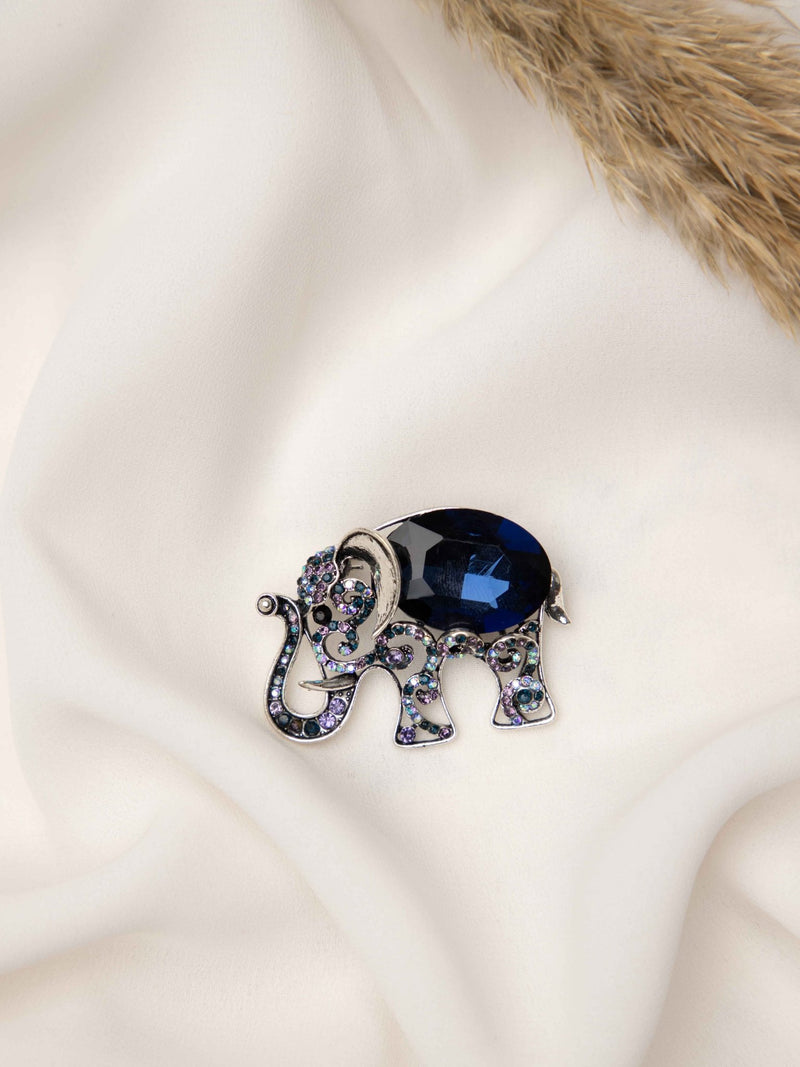 Royal Elephant Brooch - TOSSIDO