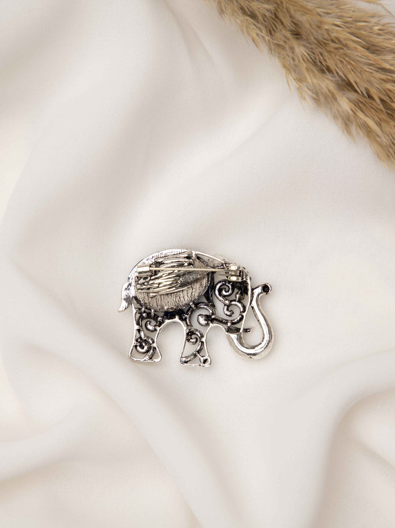 Royal Elephant Brooch - TOSSIDO