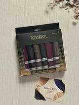 Royal Fusion Cotton Handkerchief Set - TOSSIDO