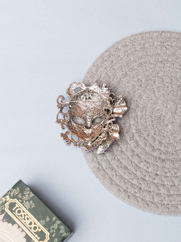 Royal Masquerade Brooch - TOSSIDO